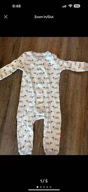 Magnetic Me Organic Cotton Weiner Dog in Sweater Magnetic Sleeper 12-18 Months